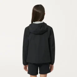 K-WAY P. Marguerite Stretch Poly Jersey - Jackets - Mid - Girl - Black Pure Clearance