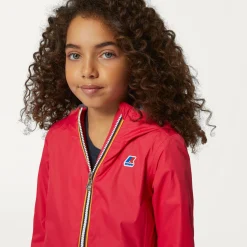 K-WAY P. Marguerite Stretch Poly Jersey - Jackets - Mid - Girl - Red Berry Cheap