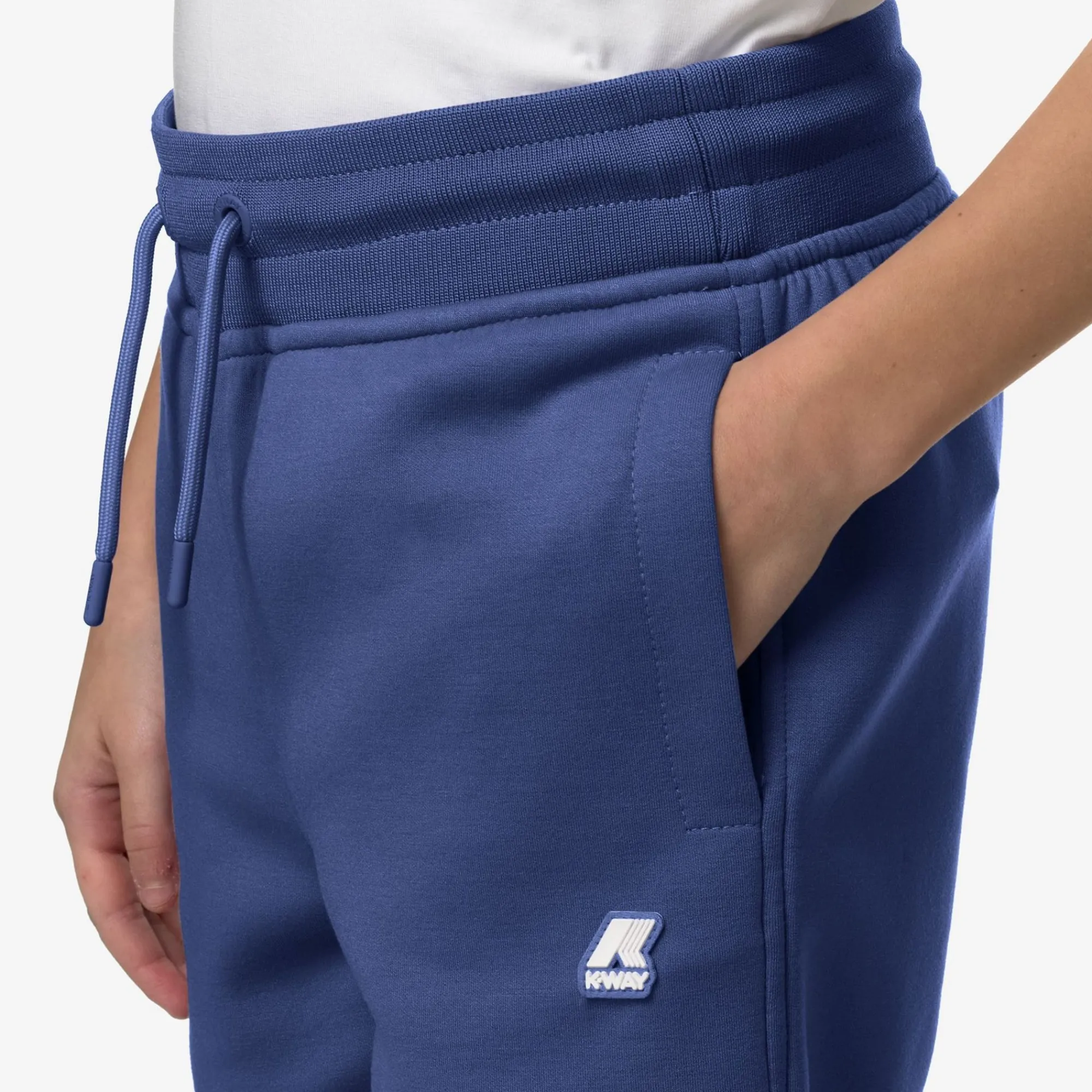 K-WAY P. Mick Light Spacer - Pants - Sport Trousers - Boy - Blue Fiord Cheap