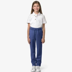 K-WAY P. Mick Light Spacer - Pants - Sport Trousers - Boy - Blue Fiord Cheap