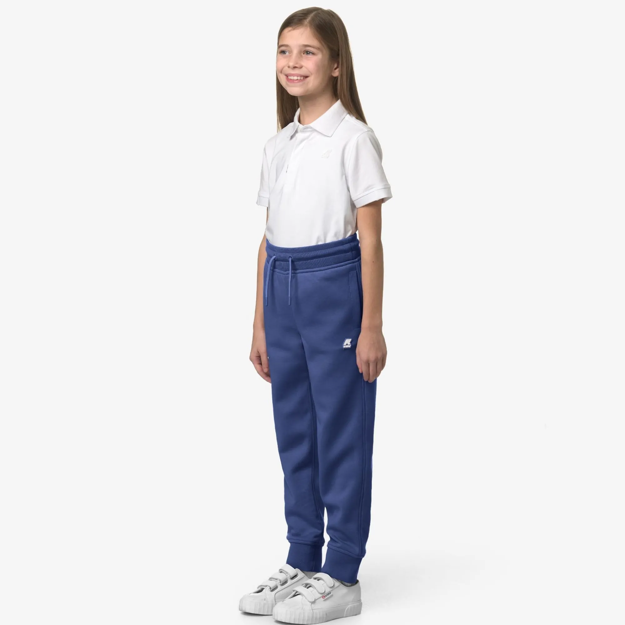 K-WAY P. Mick Light Spacer - Pants - Sport Trousers - Boy - Blue Fiord Cheap