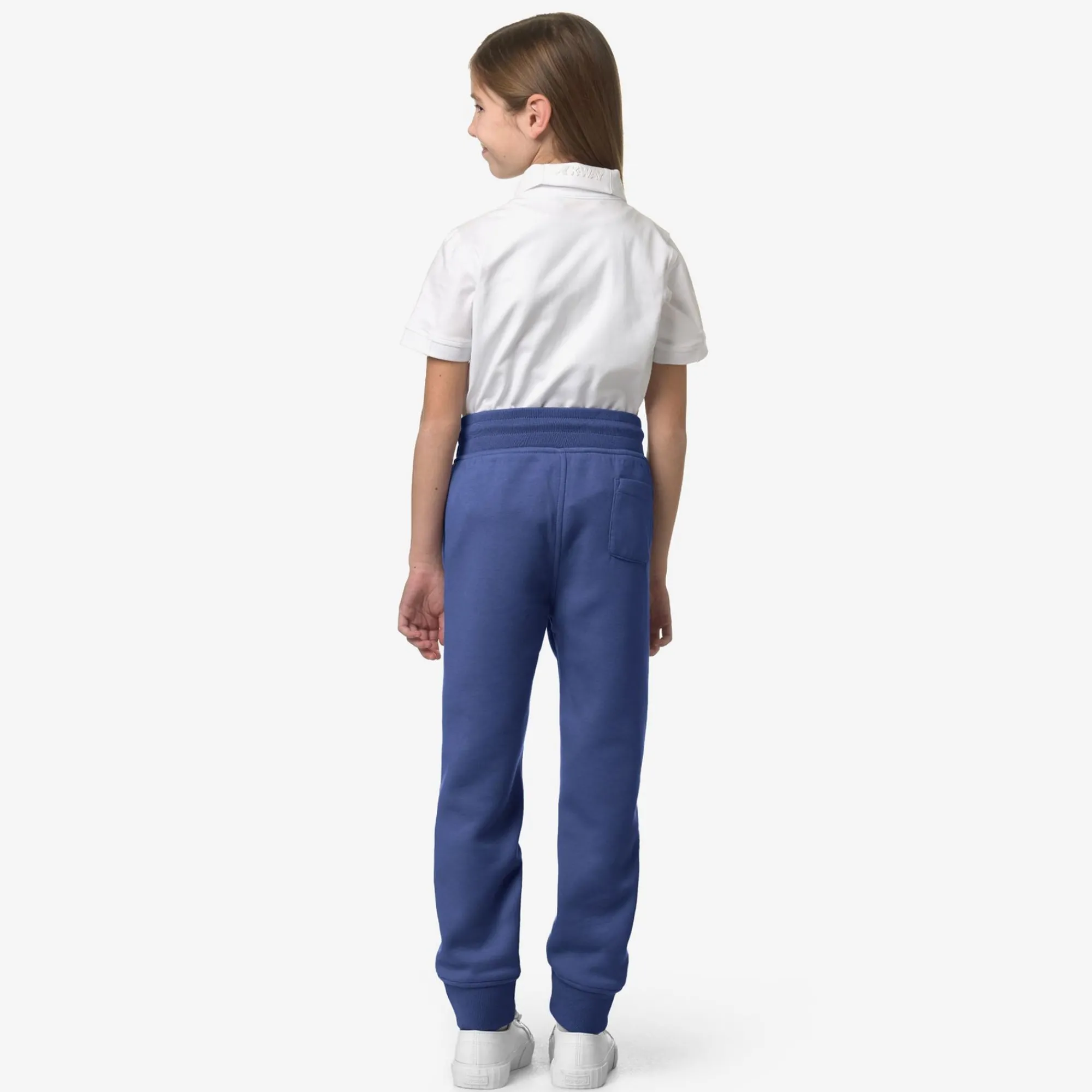 K-WAY P. Mick Light Spacer - Pants - Sport Trousers - Boy - Blue Fiord Cheap