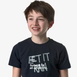 K-WAY P. Odom Let It Rain - T-Shirtstop - T-Shirt - Boy - Blue Depth Hot