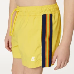 K-WAY P. Salt - Bathing Suits - Swimming Trunk - Boy - Yellow Sunstruck Hot