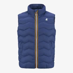 K-WAY P. Valen Quilted Warm - Jackets - Vest - Boy - Blue Fiord Discount