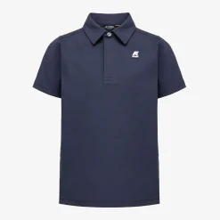 K-WAY P. Vincelle - Polo Shirts - Polo - Boy - Blue Depth Online