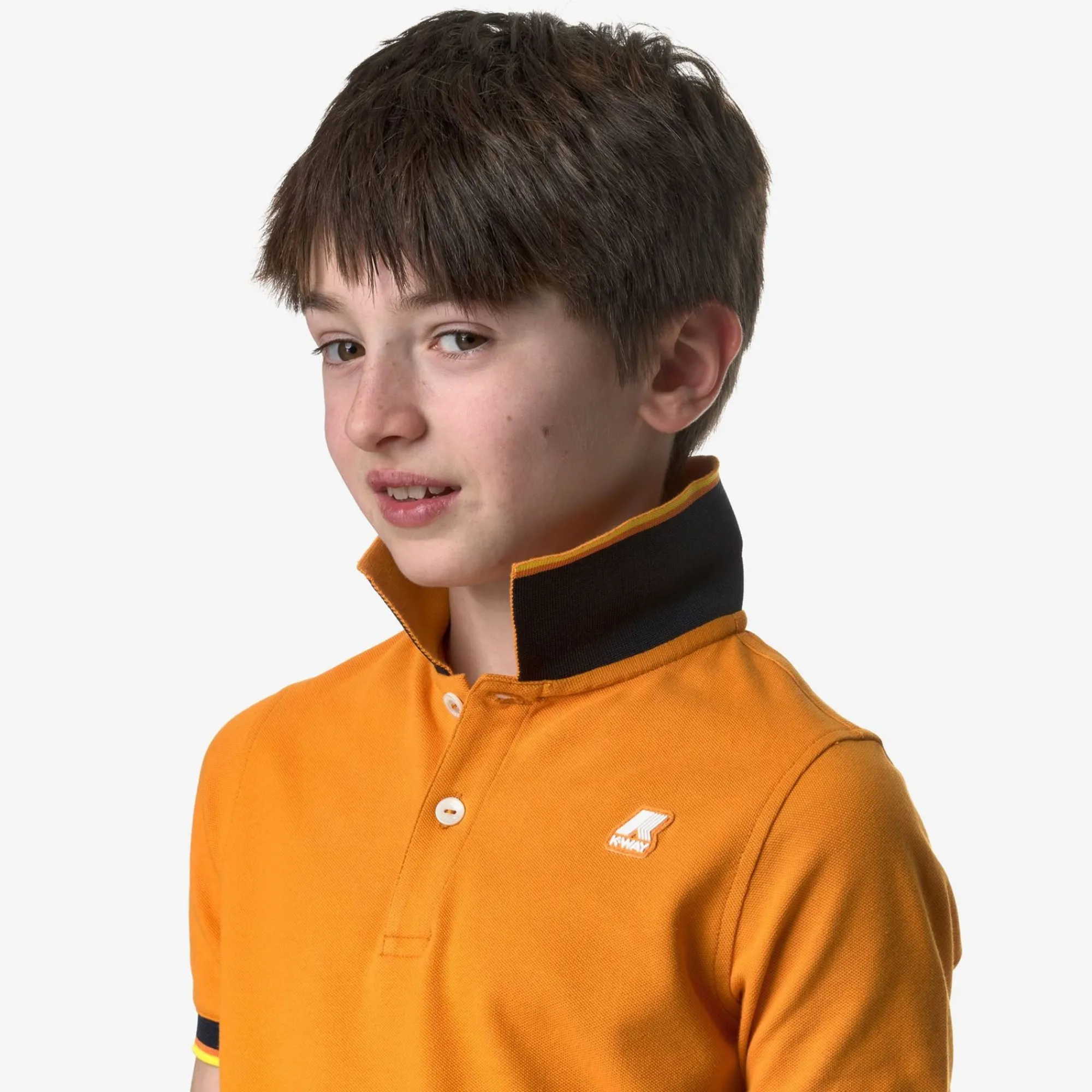 K-WAY P. Vincent - Polo Shirts - Polo - Boy - Orange Md Store