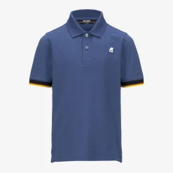 K-WAY P. Vincent - Polo Shirts - Polo - Boy - Blue Fiord Best Sale