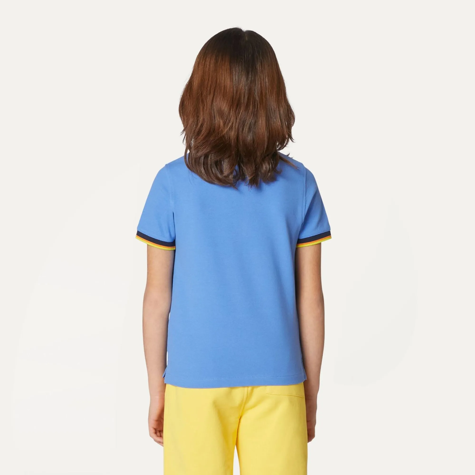 K-WAY P. Vincent - Polo Shirts - Polo - Boy - Blue Ultramarine Discount