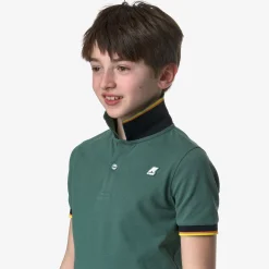 K-WAY P. Vincent - Polo Shirts - Polo - Boy - Green Palm Fashion