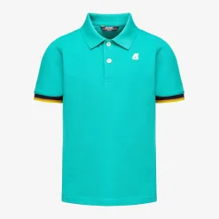 K-WAY P. Vincent - Polo Shirts - Polo - Boy - Green Marine Sale