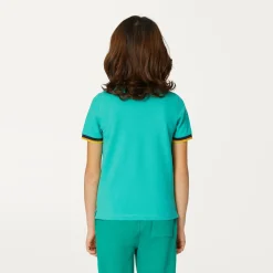 K-WAY P. Vincent - Polo Shirts - Polo - Boy - Green Marine Sale