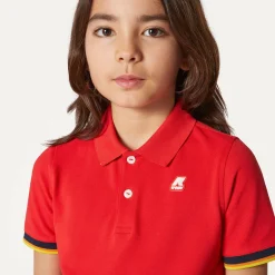 K-WAY P. Vincent - Polo Shirts - Polo - Boy - Red Cheap