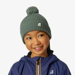 K-WAY P. Vincienne Cardigan Stitch - Headwear - Hat - Girl - Green Laurel Store