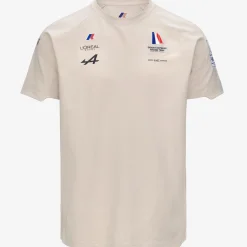 K-WAY Palulel Orient Express Team Ac - T-Shirtstop - T-Shirt - Unisex - Grey Vapor Hot