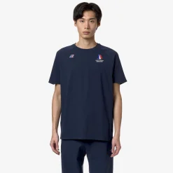 K-WAY Parot Orient Express Ac - T-Shirtstop - T-Shirt - Unisex - Blue Dress Best