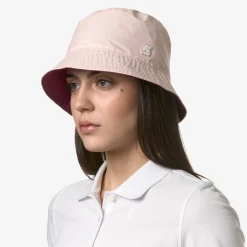 K-WAY Pascalle Plus Reversible - Headwear - Hat - Unisex - Pink Gardenia-Red Dk Fashion