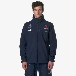 K-WAY Penthievre Orient Express Team Ac - Jackets - Mid - Unisex - Blue Dress Best