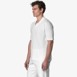 K-WAY Pleynel Knitted - Knitwear - Polo - Unisex - White Flash Sale