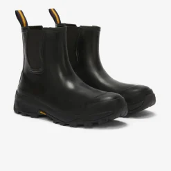 K-WAY Raimond - Rubber Boots - Mid Cut - Unisex - Black Pure Outlet