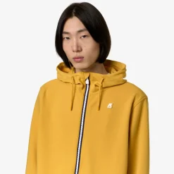 K-WAY Rainer Light Spacer - Fleece - Jacket - Man - Yellow Mimosa Fashion