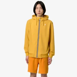 K-WAY Rainer Light Spacer - Fleece - Jacket - Man - Yellow Mimosa Fashion