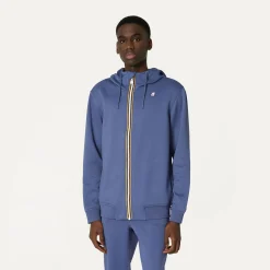 K-WAY Rainer Light Spacer - Fleece - Jacket - Man - Blue Indigo Sale