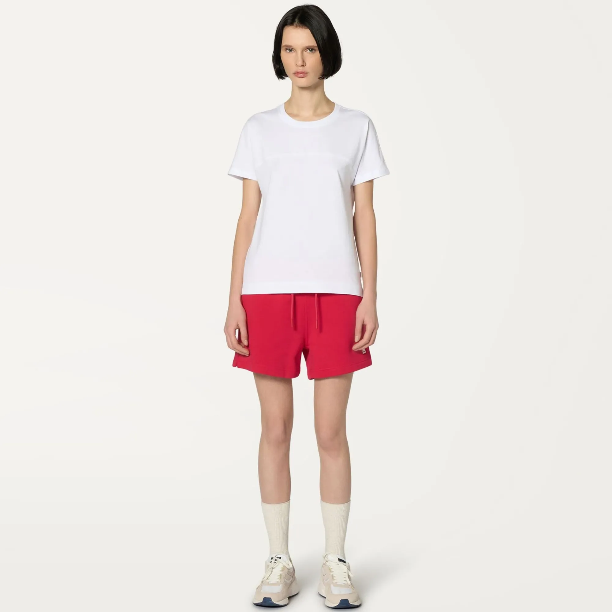 K-WAY Rika - Shorts - Sportshorts - Woman - Red Berry Discount
