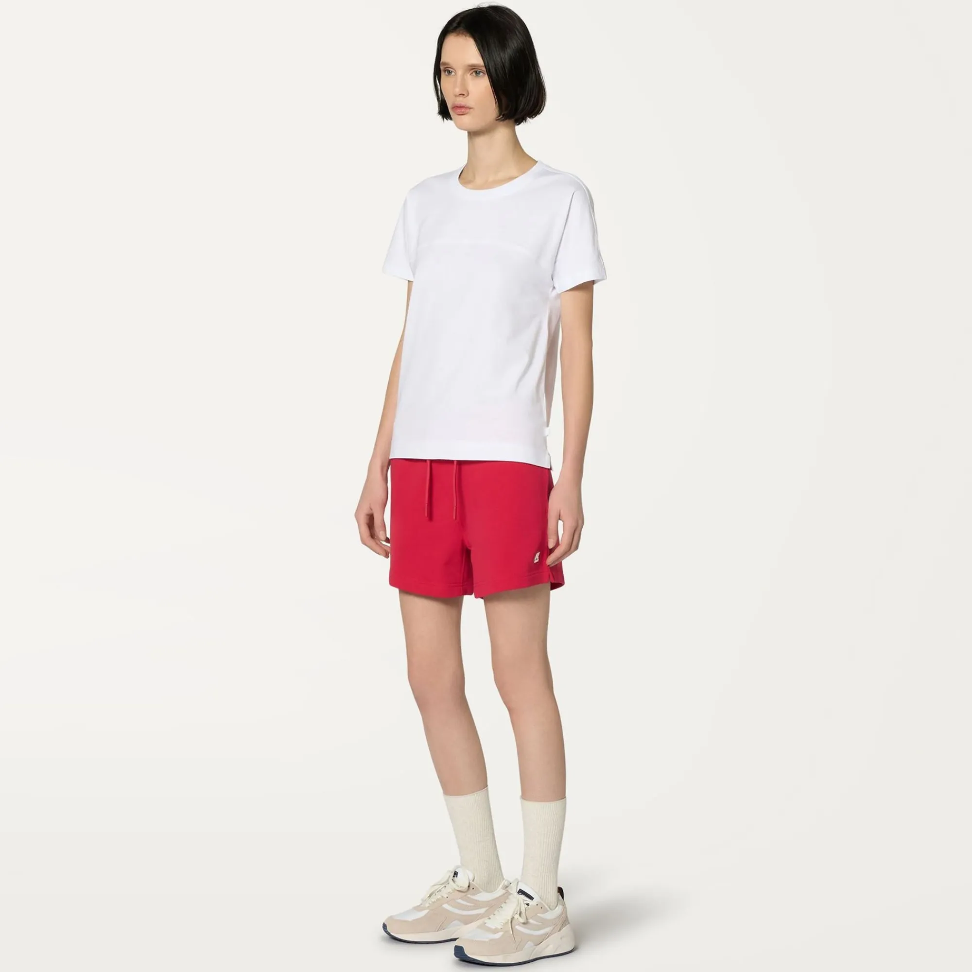 K-WAY Rika - Shorts - Sportshorts - Woman - Red Berry Discount
