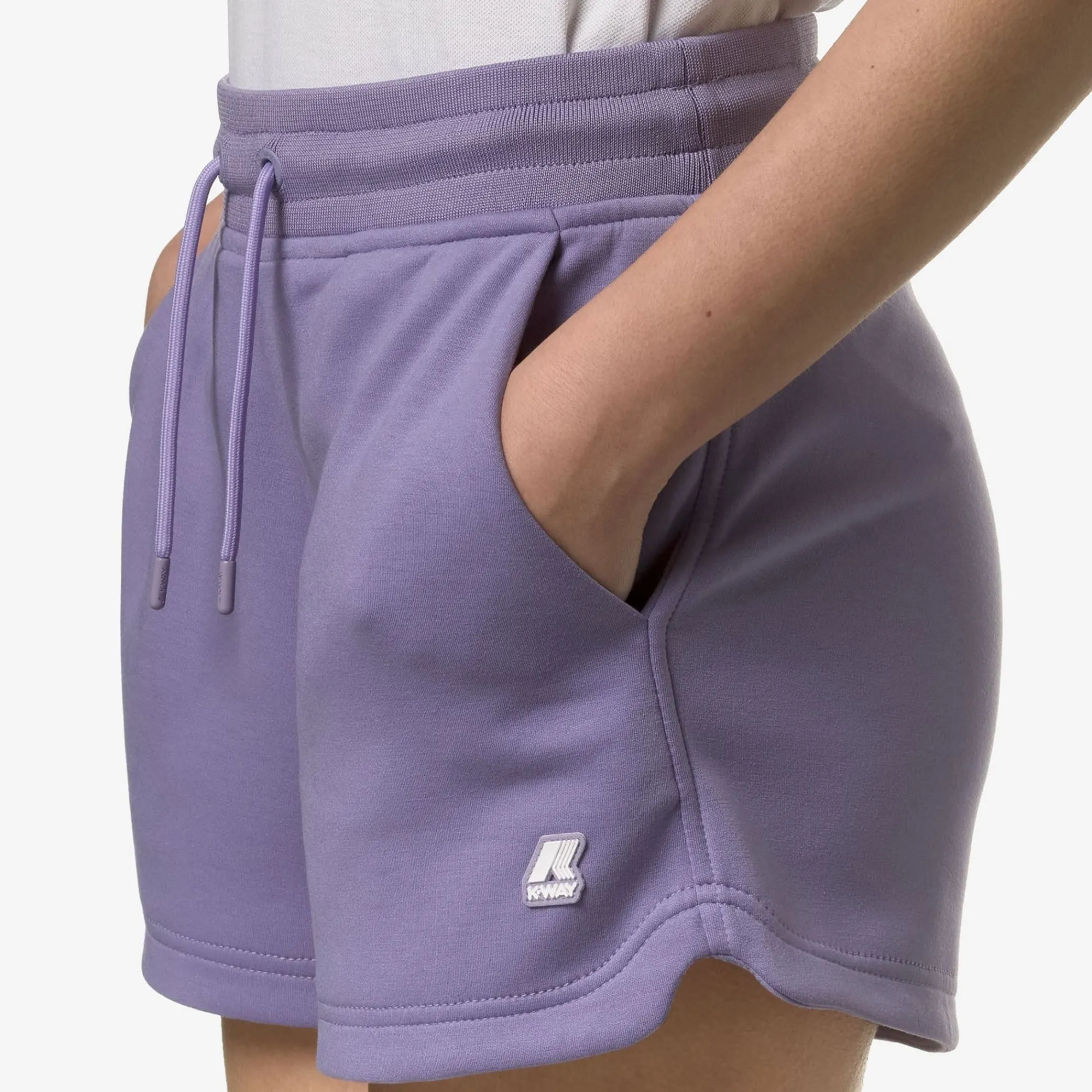 K-WAY Rikette Light Spacer - Shorts - Sportshorts - Woman - Violet Glicine Best