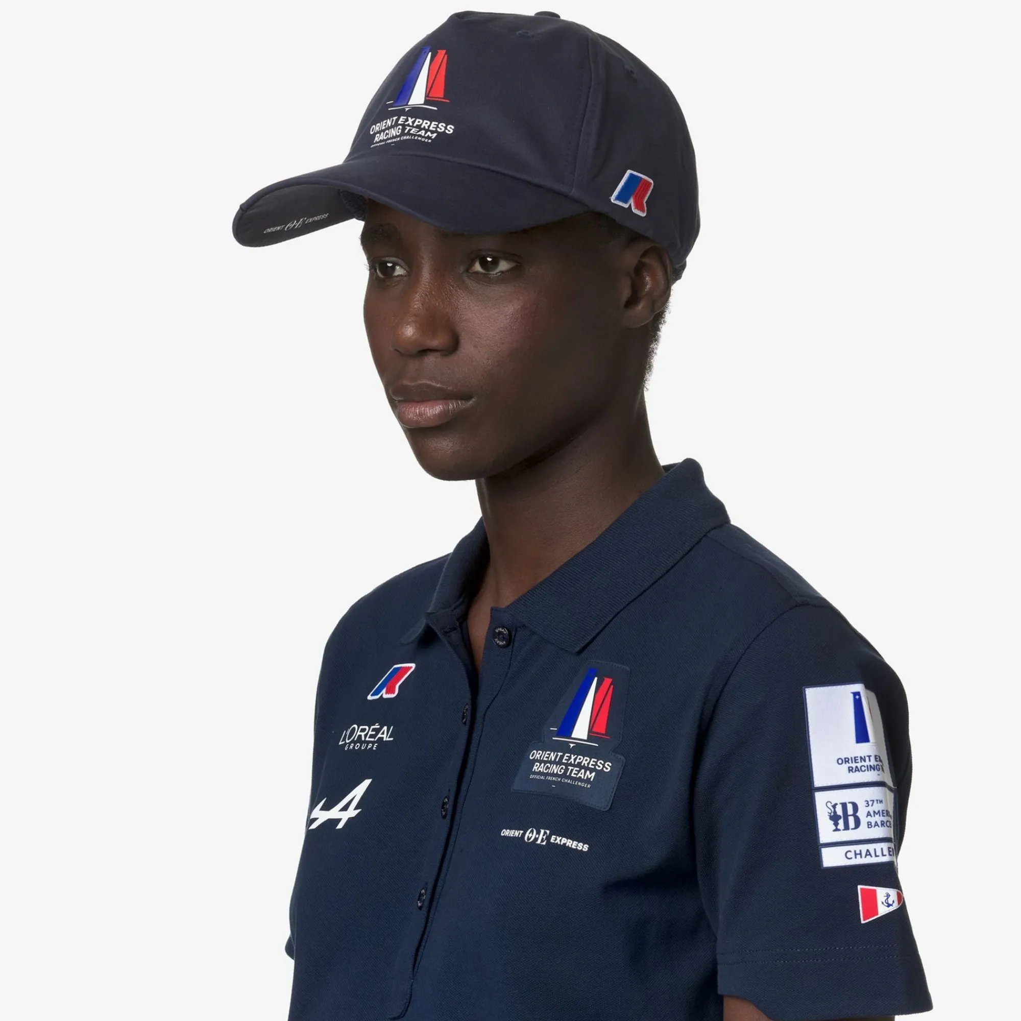 K-WAY Roberty Orient Express Team Ac - Headwear - Cap - Unisex - Blue Dress Hot