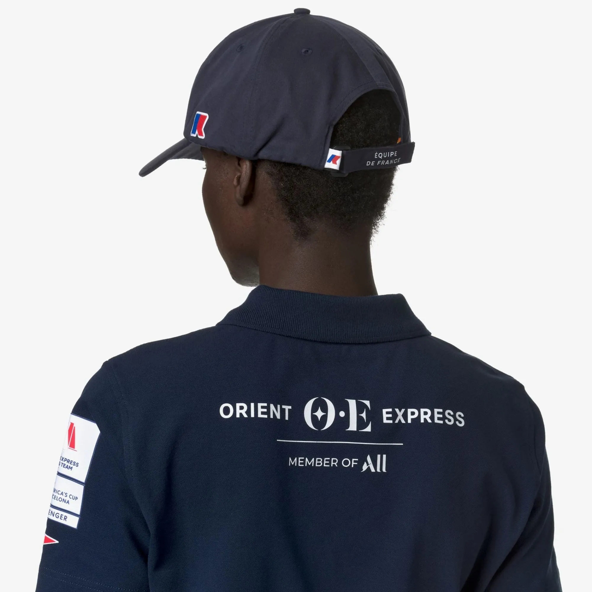 K-WAY Roberty Orient Express Team Ac - Headwear - Cap - Unisex - Blue Dress Hot