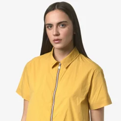 K-WAY Ruan - Jackets - Short - Woman - Yellow Mimosa New