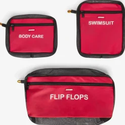 K-WAY Saint Malo - Bags - Tote Bag - Unisex - Red Berry Cheap