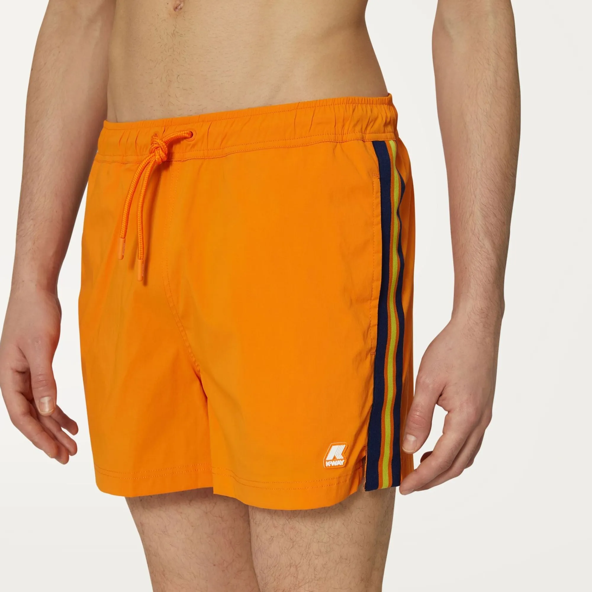K-WAY Salt - Bathing Suits - Swimming Trunk - Man - Orange Russet Outlet