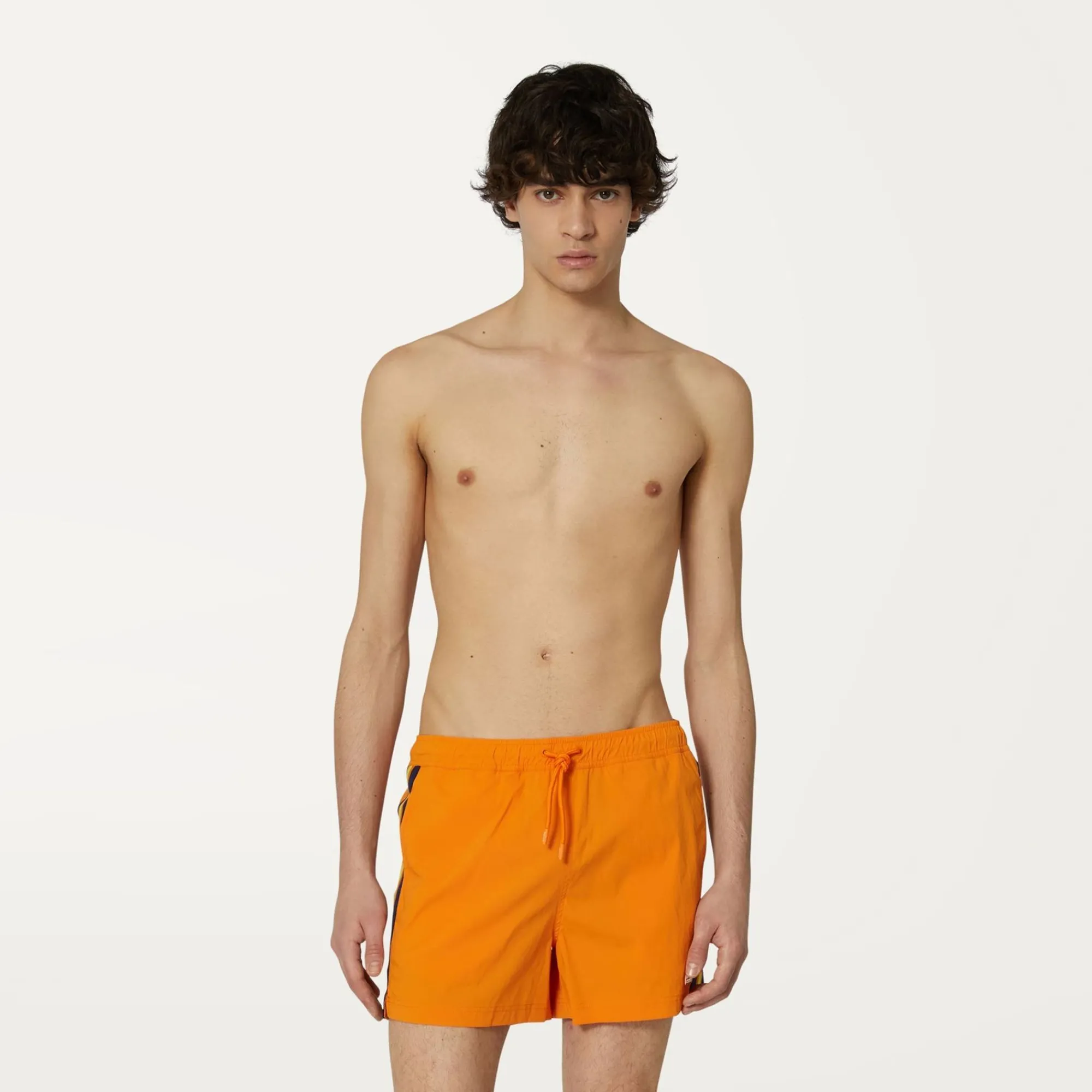 K-WAY Salt - Bathing Suits - Swimming Trunk - Man - Orange Russet Outlet