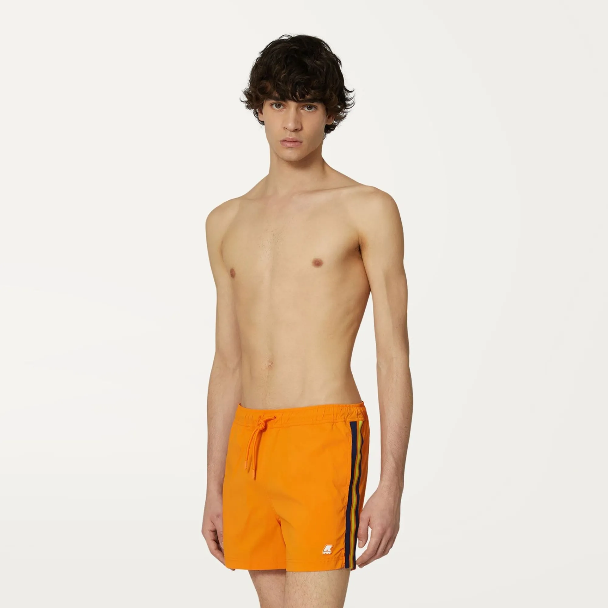 K-WAY Salt - Bathing Suits - Swimming Trunk - Man - Orange Russet Outlet