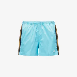 K-WAY Salt - Bathing Suits - Swimming Trunk - Man - Azure Dusty Online
