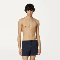 K-WAY Salt - Bathing Suits - Swimming Trunk - Man - Blue Depth New