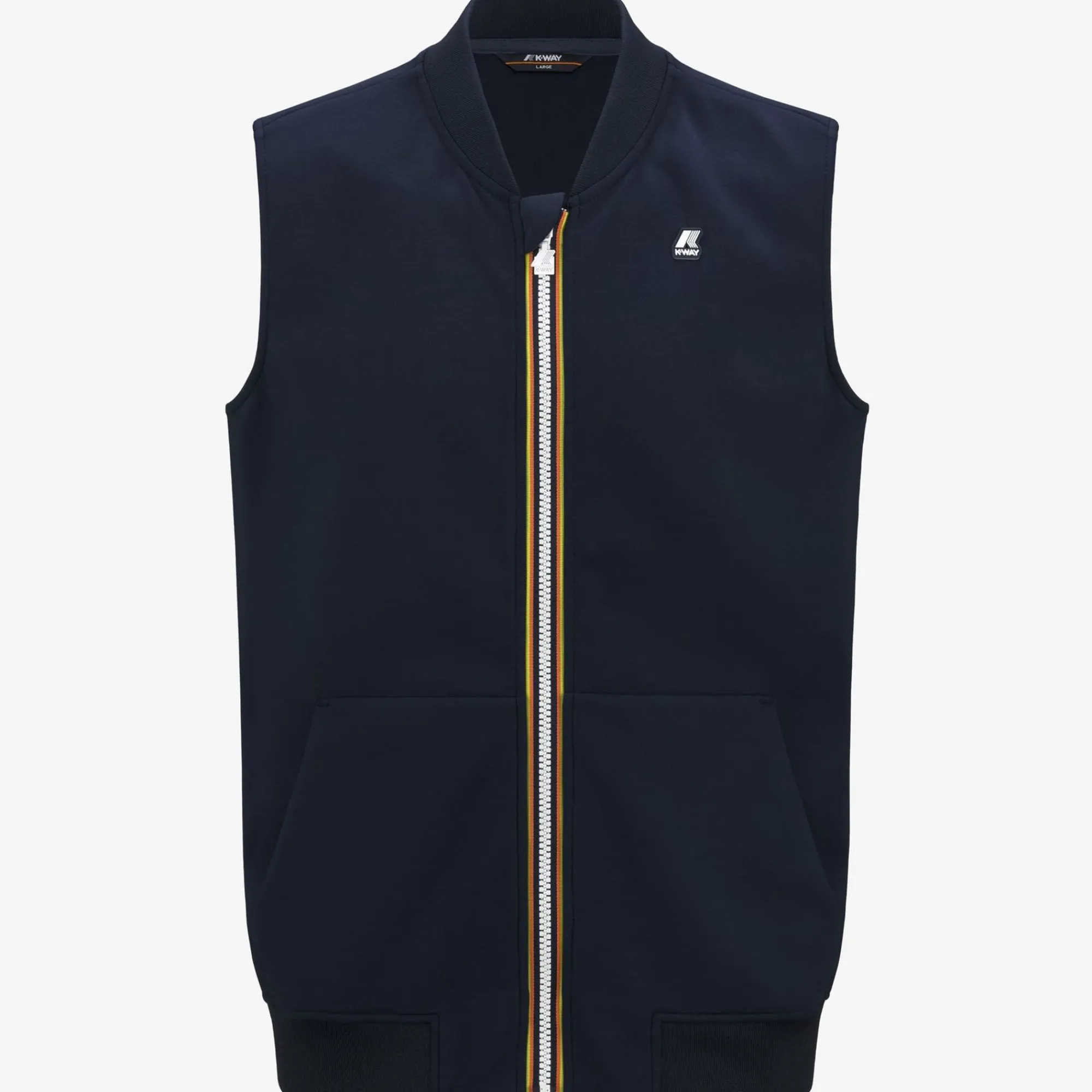 K-WAY Sandor Light Spacer - Fleece - Vest - Man - Blue Depth Online