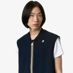 K-WAY Sandor Light Spacer - Fleece - Vest - Man - Blue Depth Online