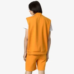 K-WAY Sandor Light Spacer - Fleece - Vest - Man - Orange Md Cheap