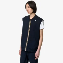 K-WAY Sandor Light Spacer - Fleece - Vest - Man - Blue Depth Sale