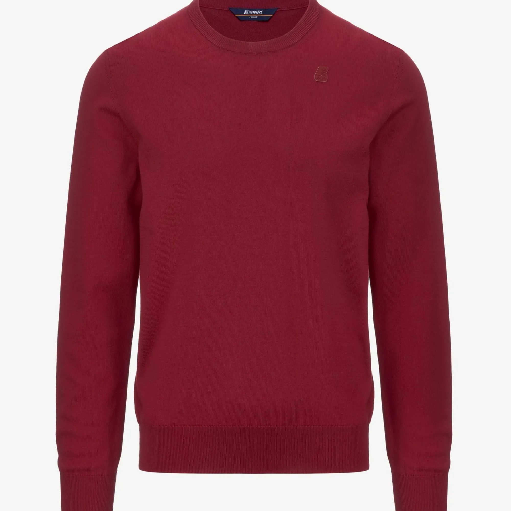 K-WAY Sebastien Cotton Ps - Knitwear - Pullover - Man - Red Dk Best