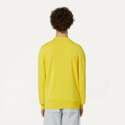 K-WAY Sebastien Cotton Ps - Knitwear - Pullover - Man - Yellow Sunstruck Sale