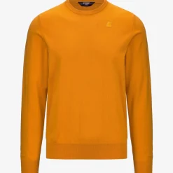 K-WAY Sebastien Cotton Ps - Knitwear - Pullover - Man - Orange Lt Sale