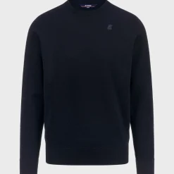 K-WAY Sebastien Easy Care - Knitwear - Pullover - Man - Blue Depth Sale