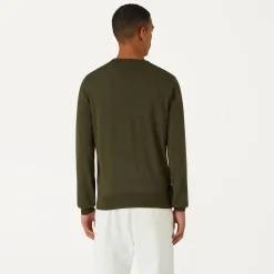 K-WAY Sebastien Merino - Knitwear - Pullover - Man - Green Blackish Best Sale
