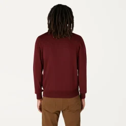K-WAY Sebastien Merino - Knitwear - Pullover - Man - Brown Blackened Clearance