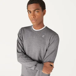 K-WAY Sebastien Merino - Knitwear - Pullover - Man - Beige Greyish Hot